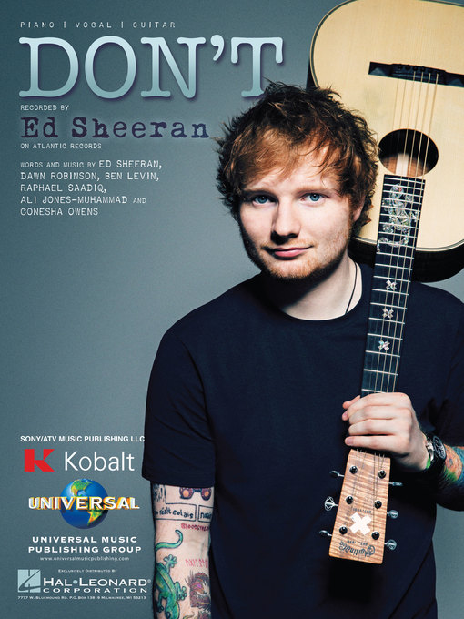 Title details for Don't Sheet Music by Ed Sheeran - Available